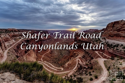 Shafer Trail Canyonlands National Park Utah Sunrise
